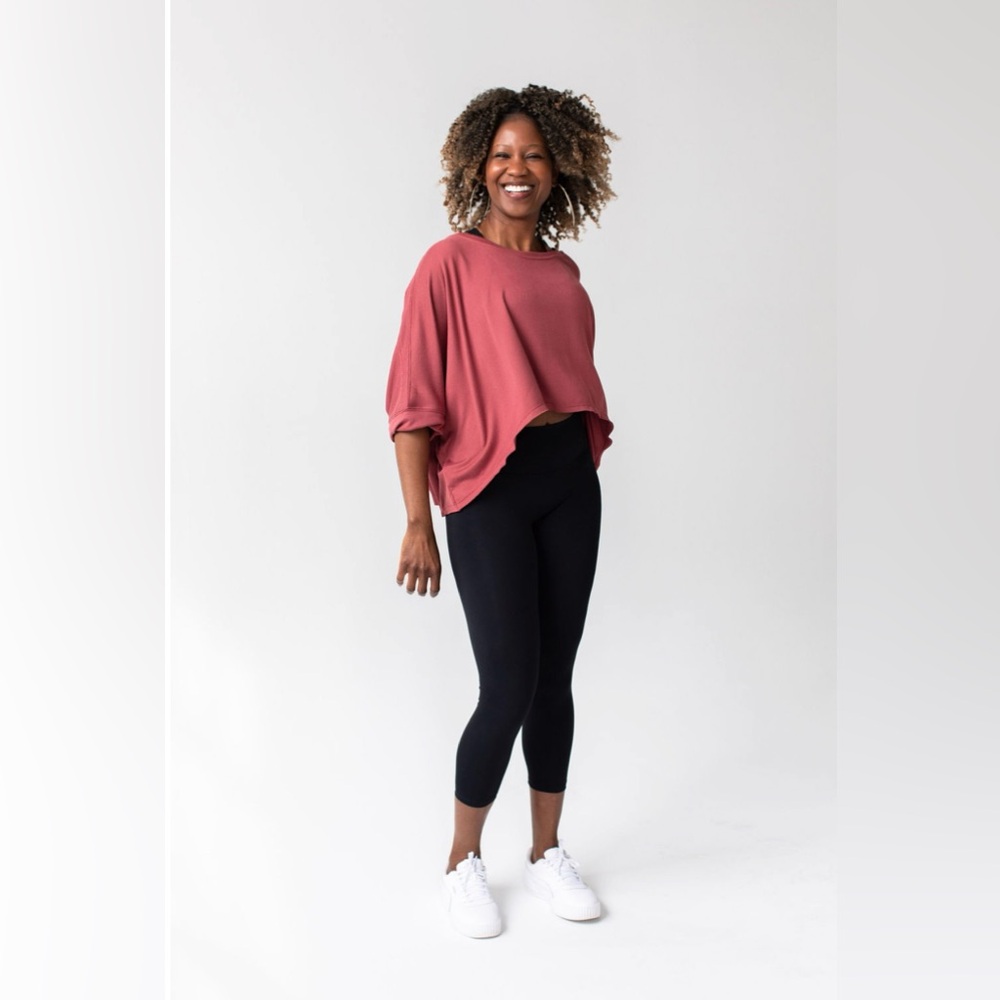 Savvi Hollie Top in cinnamon - Picture 11 of 15